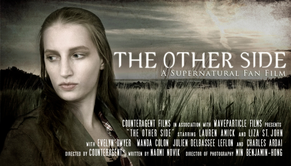 Movie poster for The Other Side by maichan. Sam looks pensive.